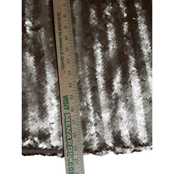 DKNYC Matte Gold Sequined Mini Skirt - Size 2x - Picture 10 of 10